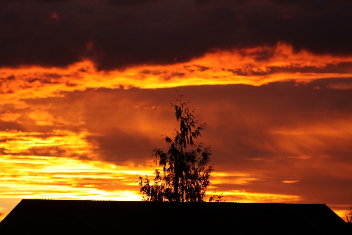 Ciel depuis balcon - 002